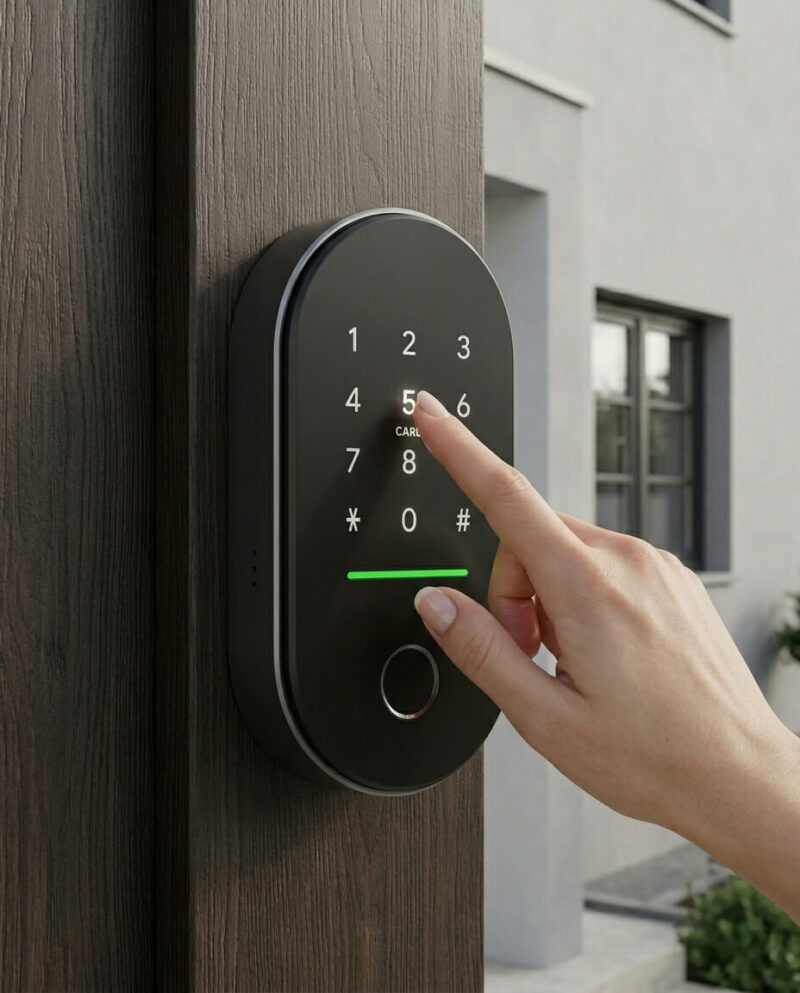 Ouverture avec un code pin avec un Keypad K6 Diversihub