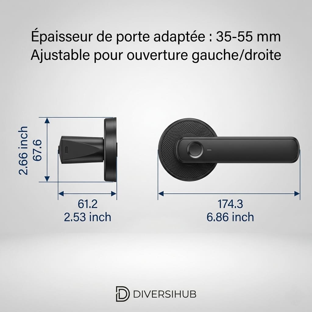 Mesure poignée intelligent Diversihub