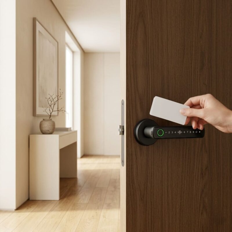 Déverrouillage avec badge rfid d'UN smart lock Diversihub