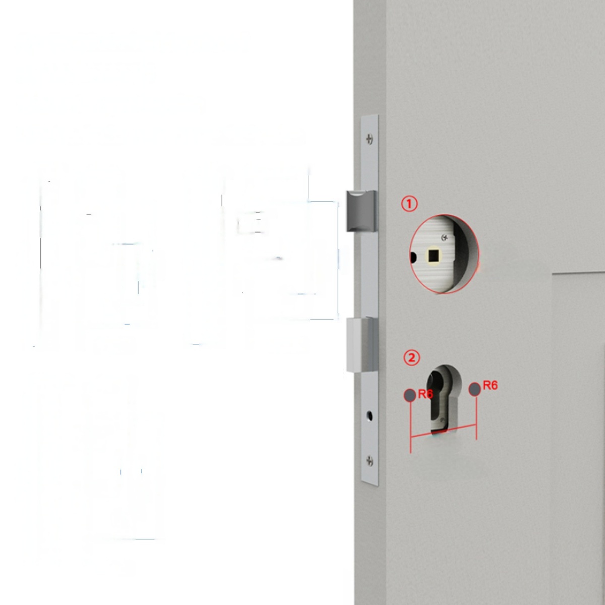 Schéma de compatibilité pour serrure connectée Diversihub
