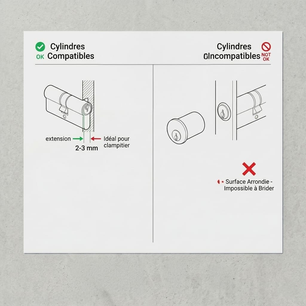 Guide de compatibilité des cylindres pour serrure connectée DiversiHub