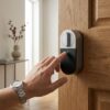 Activation d’un module retrofit T31 DiversiHub sur une porte en bois
