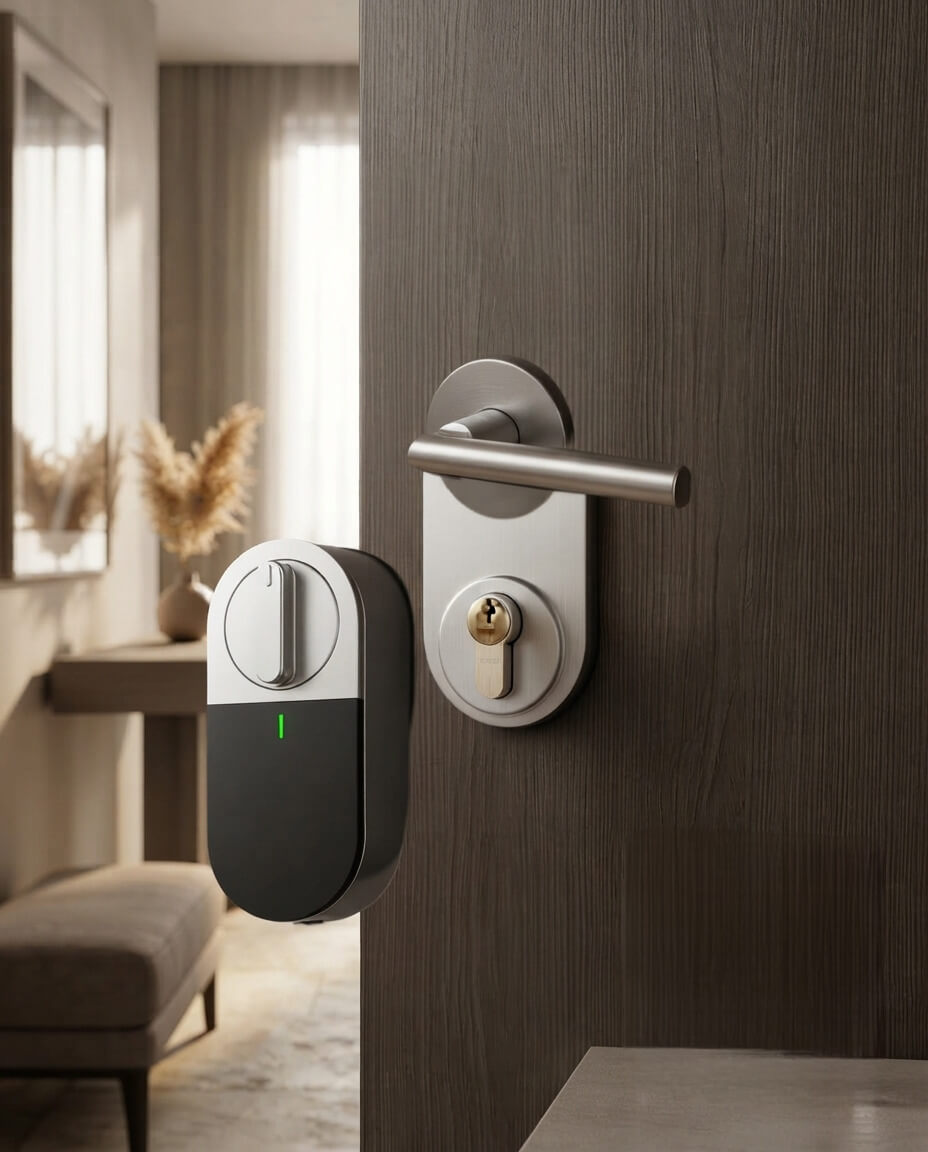 Rétrofit sur cylindre européen) Pour les portes d’appartements et maisons
