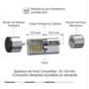 cylindre-connectee-ip65 (8) Schéma technique du cylindre connecté IP65 Intérieur