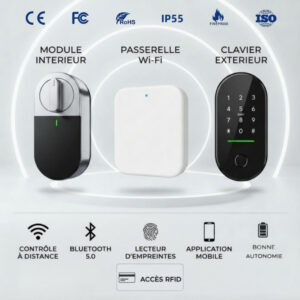 pack T31 TTLock serrure clavier passerelle
