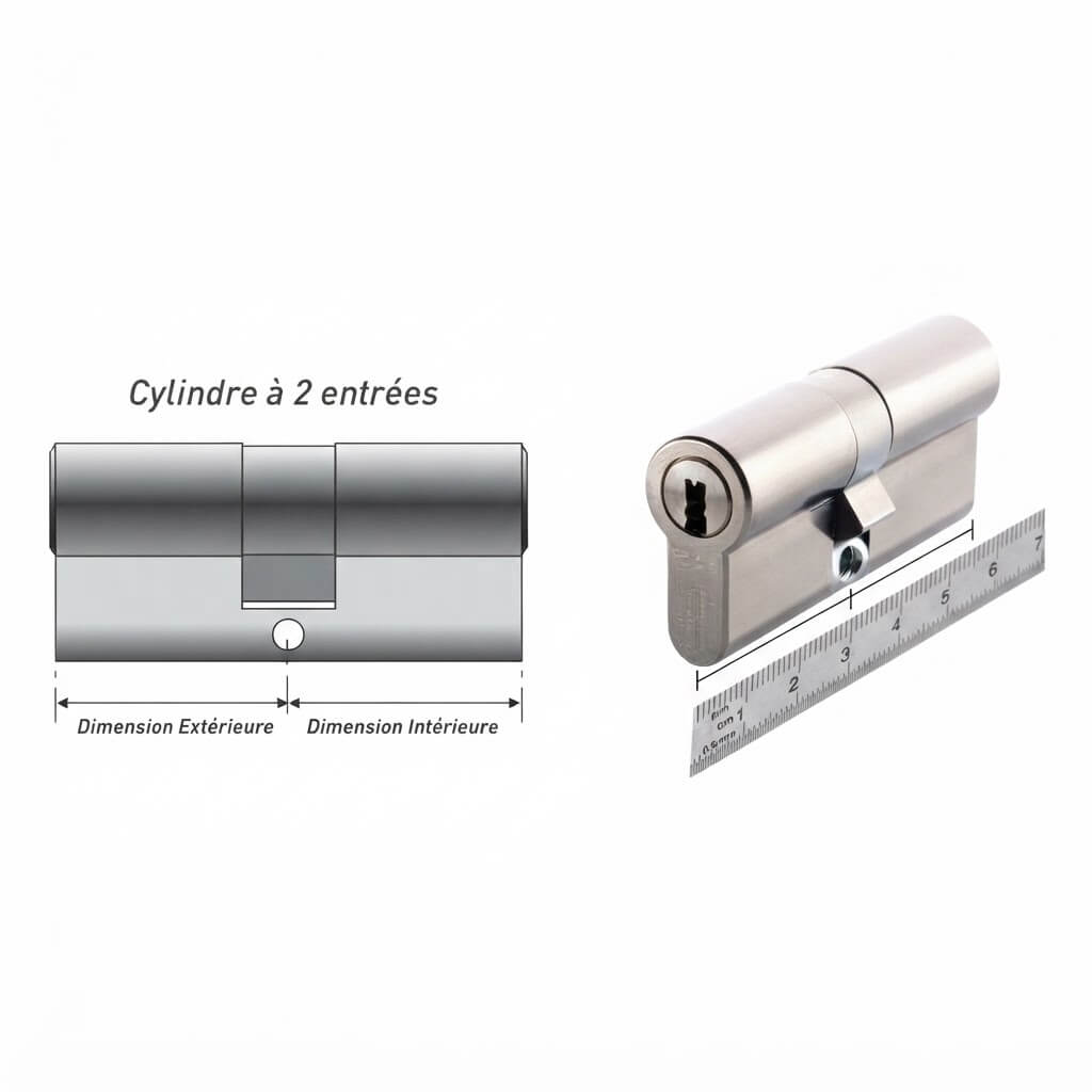 Mesure le cylindre européens