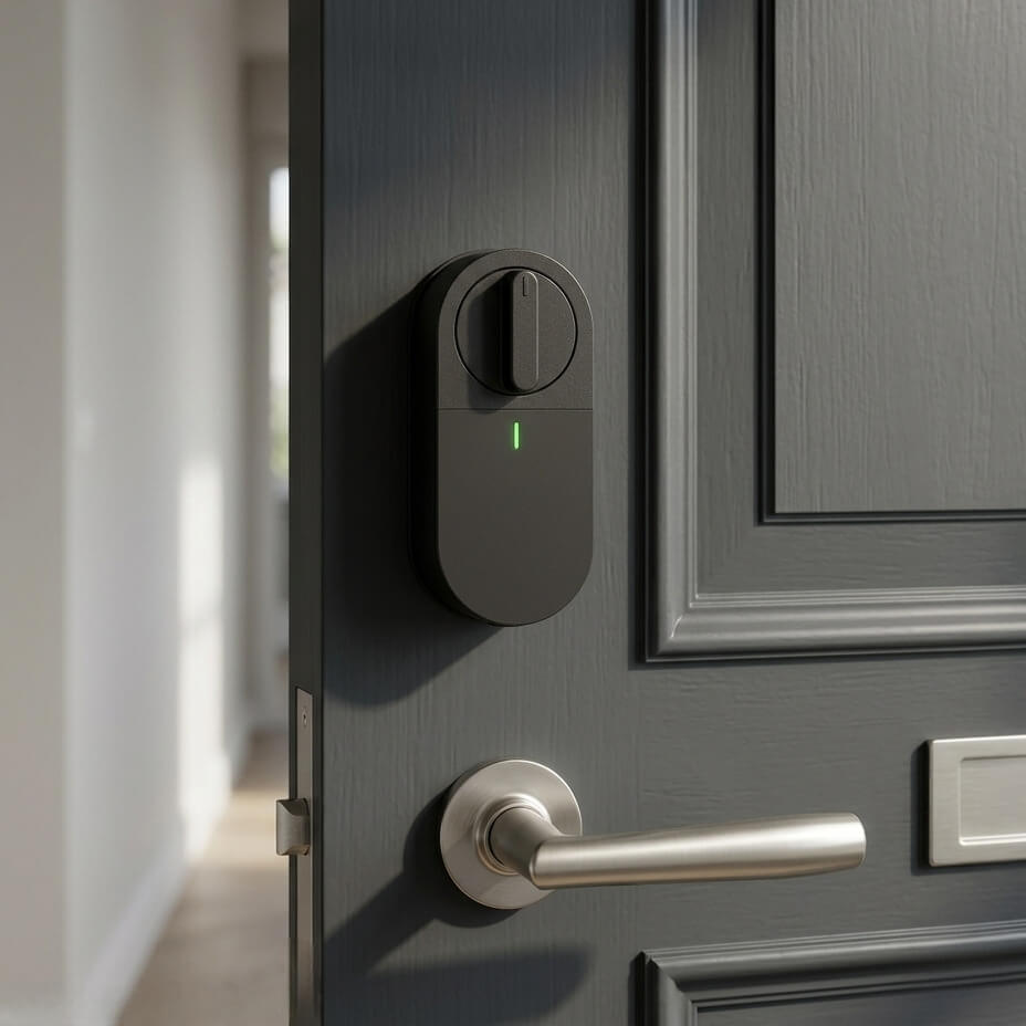 Serrures connectées Rétrofite Installer À partir de l'Intérieur de la porte