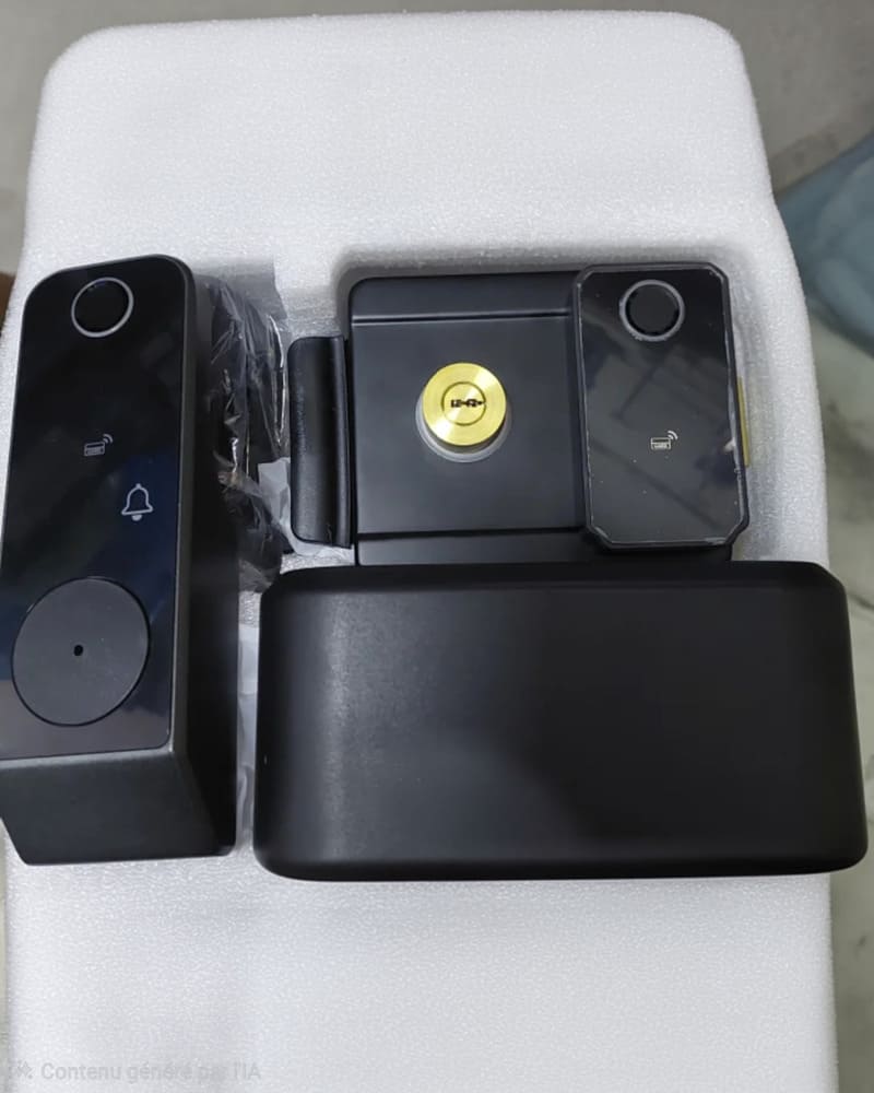Boitier d'une serrure connectée en applique